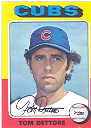 1975 Topps Baseball Cards      469     Tom Dettore RC